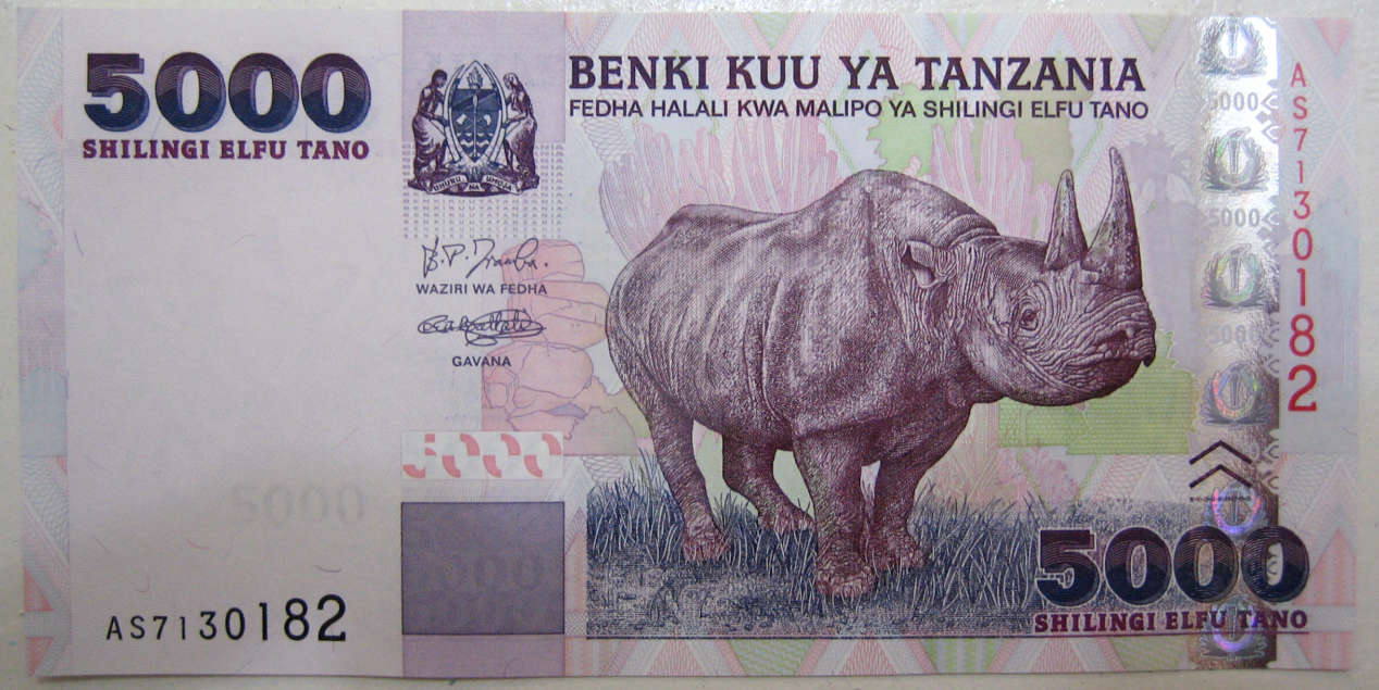 monnaie tanzanie