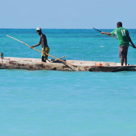 pêcheurs à zanzibar