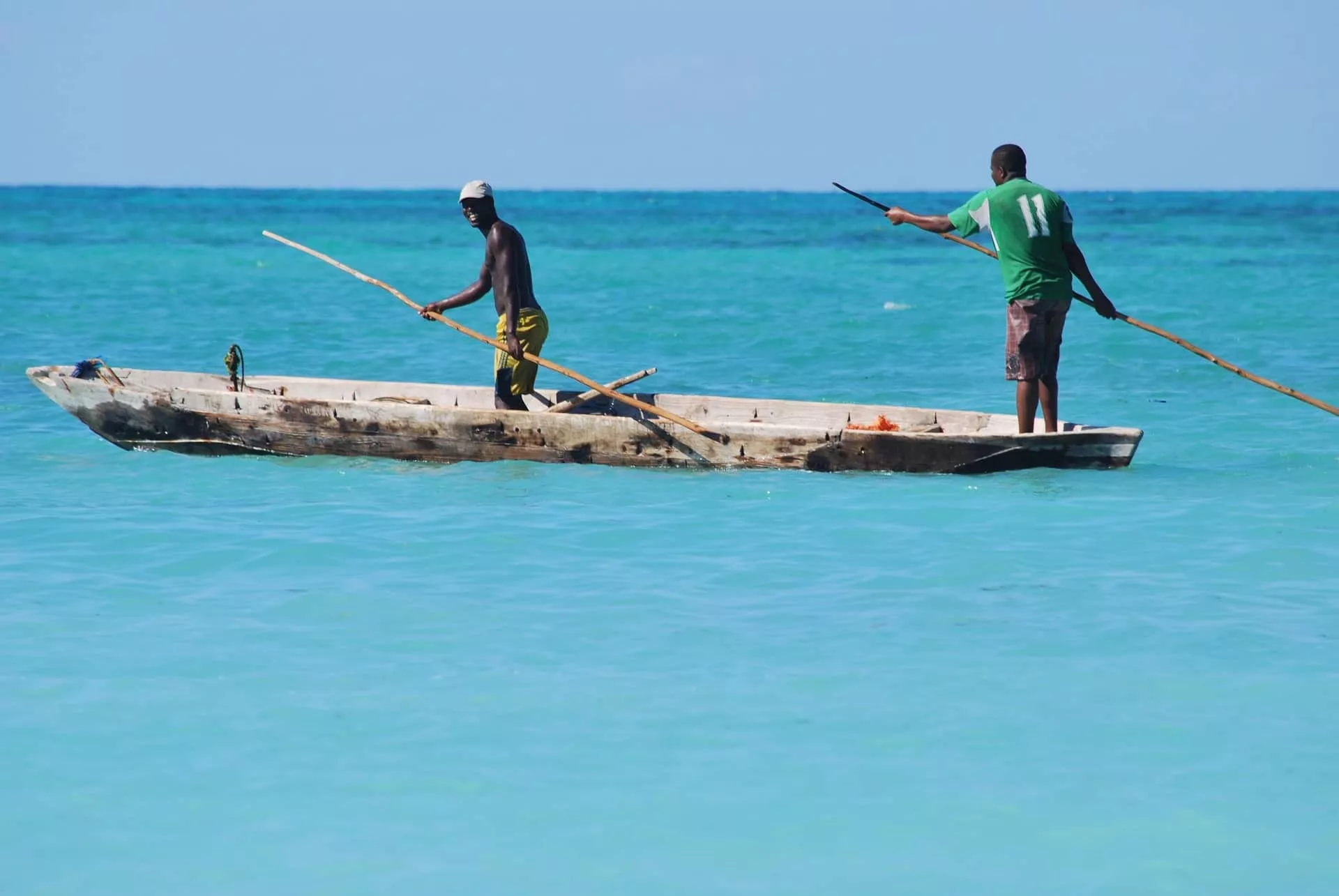 pêcheurs à zanzibar